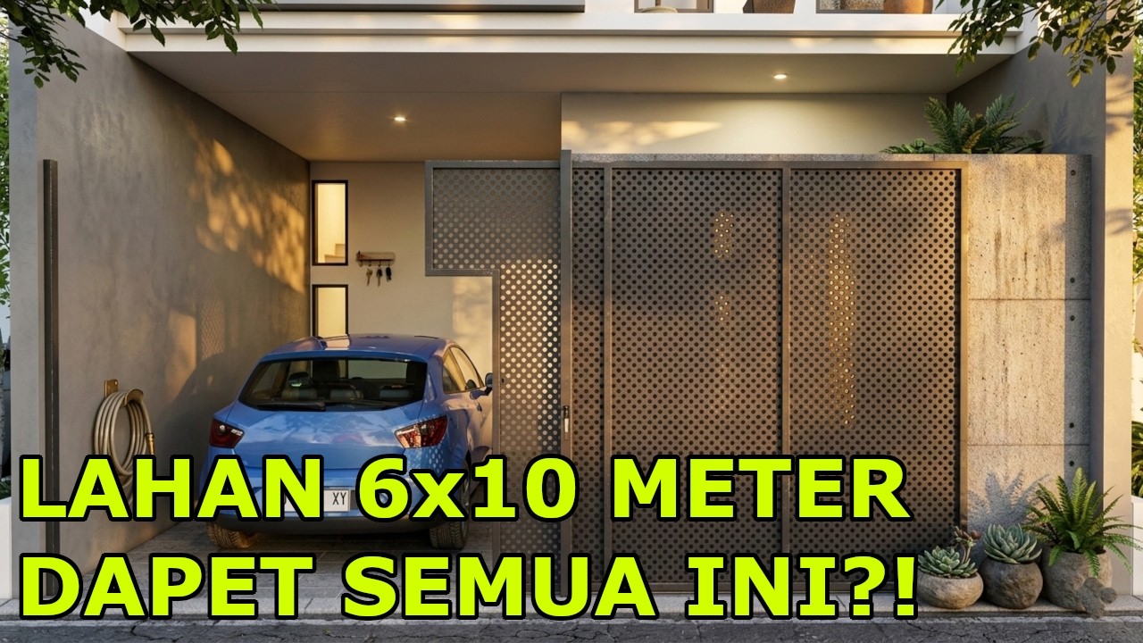 Lahan 6x10 Meter Berasa Sultan!