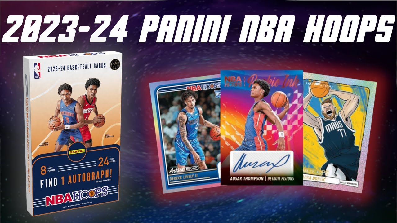 2023 24 Panini NBA Hoops Opening! SSP Hit!