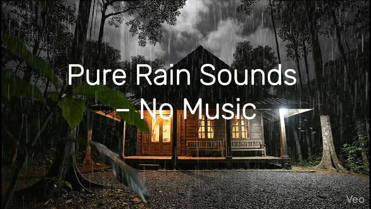 Pure Rain Sounds – No Music