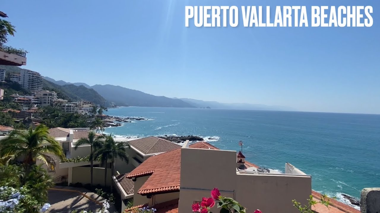 Puerto Vallarta beaches - Conchas chinas, Boca de Tomatlán, Mismaloya, Los muertos