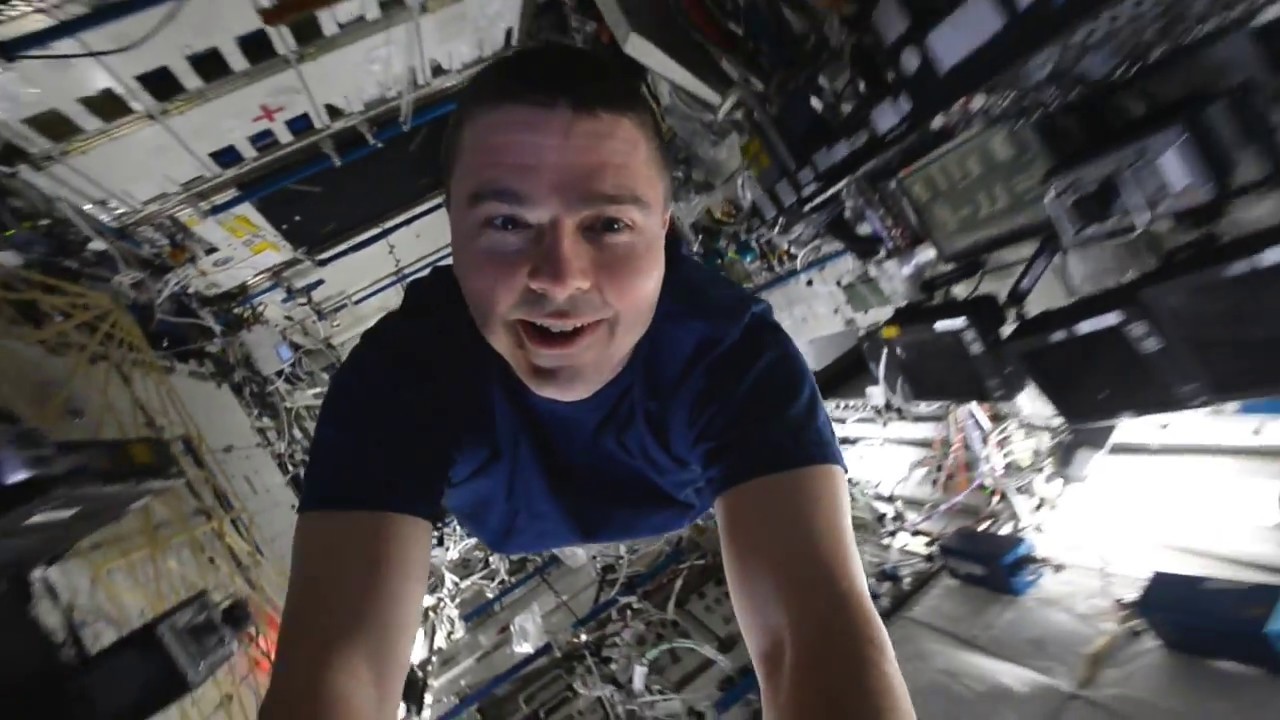 Astronaut Reid Wiseman gives a tour of the International Space Station