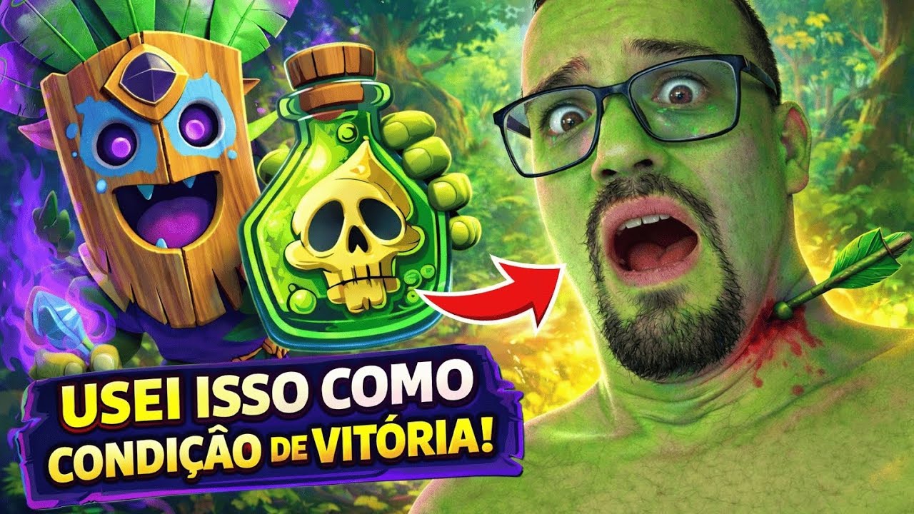 USEI A CARTA MAIS TROLL DO JOGO COMO CONDIÇÃO DE VITÓRIA!