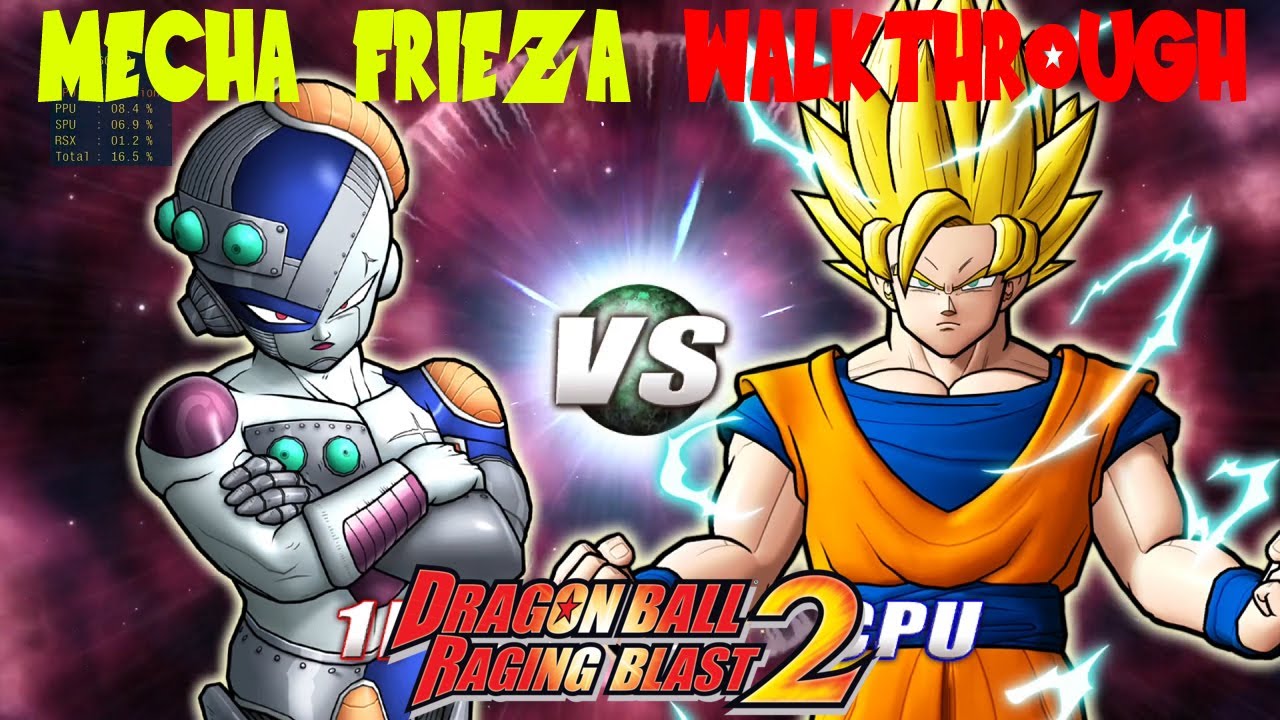 Dragon Ball Raging Blast 2 Galaxy Mode MECHA FRIEZA Walkthrough
