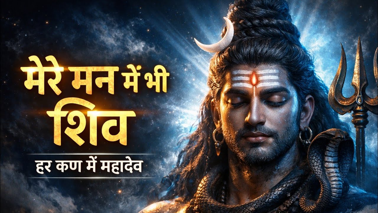 मेरे मन में भी शिव | Powerful Shiv Bhakti Song | 3D 4K Ultra Cinematic | Om Namah Shivaya