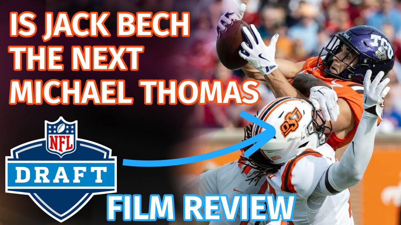 🚨 NFL Draft Profile: RISING STAR WR Jack Bech | Film Review v SMU | Scouting Report & Highlights
