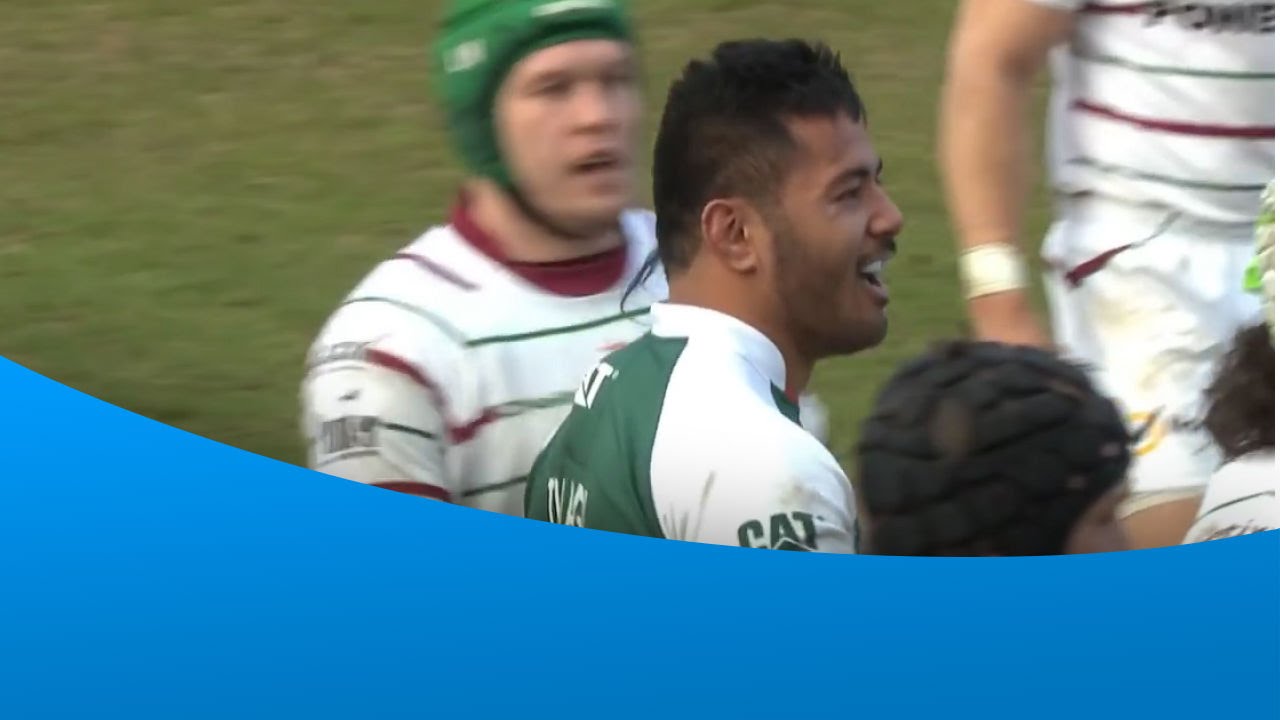 Manu Tuilagi's big hit on Blair Cowan