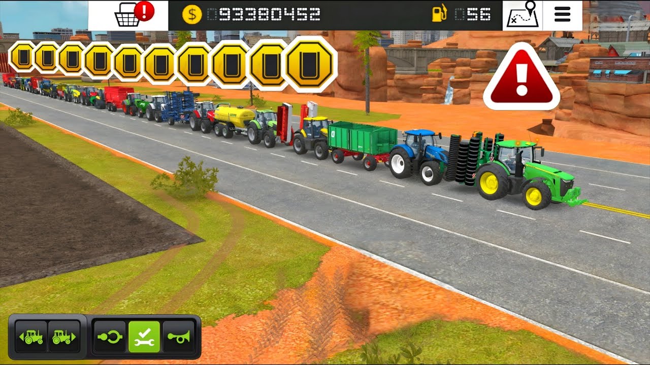 Fs 18 Transport Many Tractors & Harvestar ! Fs 18 Unlock All Tools - Vehicles | #fs18