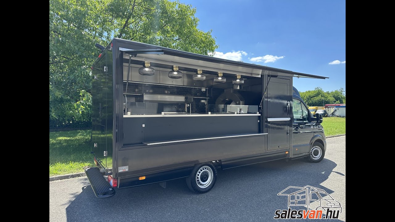 Pizza Food Truck MAN TGE Alfa Forni Pizza Oven a Salesvan.hu-tól