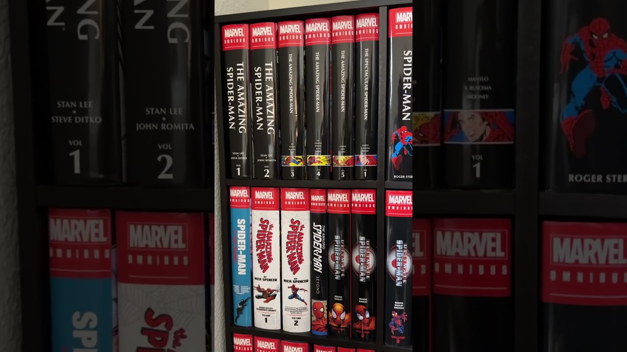 ЛЮБИМЫЕ ФИЛЬМЫ ИЗ КОМНИБУСА ЧЕЛОВЕКА-ПАУКА! 🕷️📚 #marvel #spiderman #comics