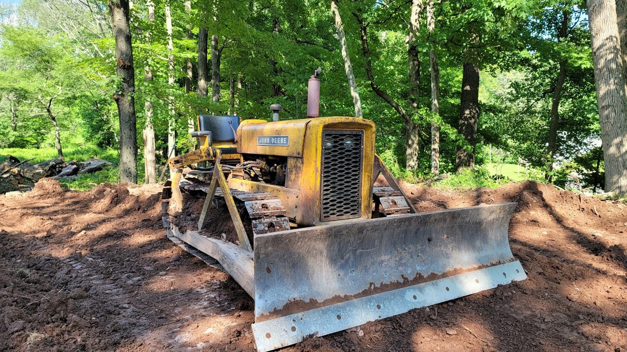 Building My DREAM Garage Pt. 3 Removing Topsoil from the Building Pad