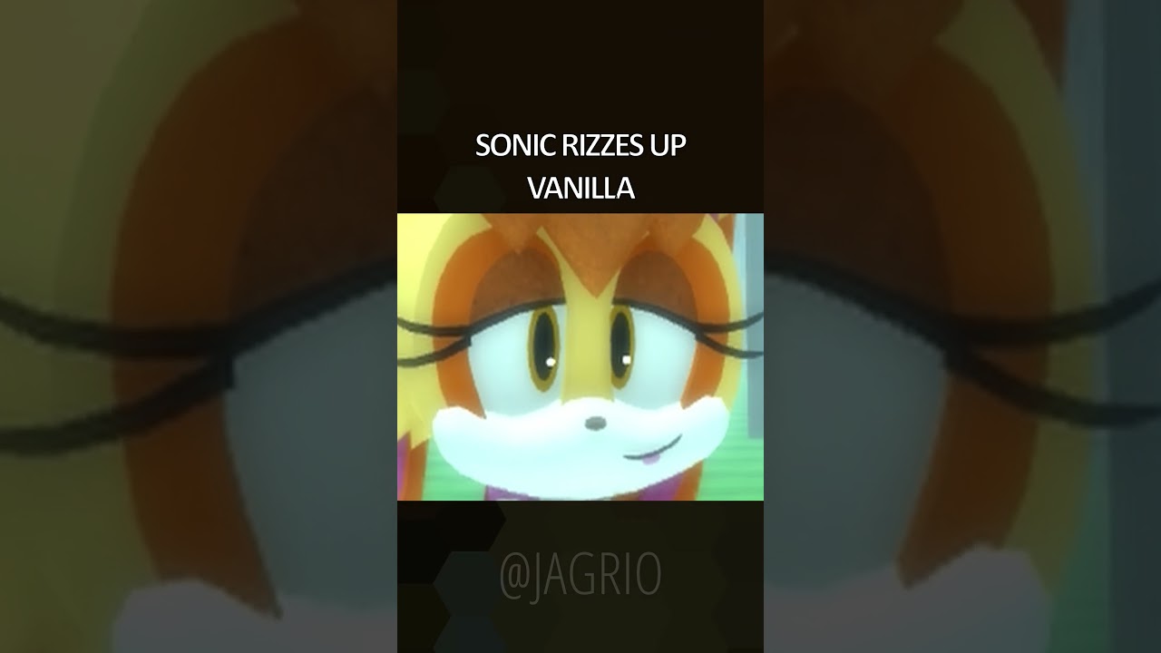 Sonic rizzes up vanilla  #sonicexethedisaster #sonic #roblox