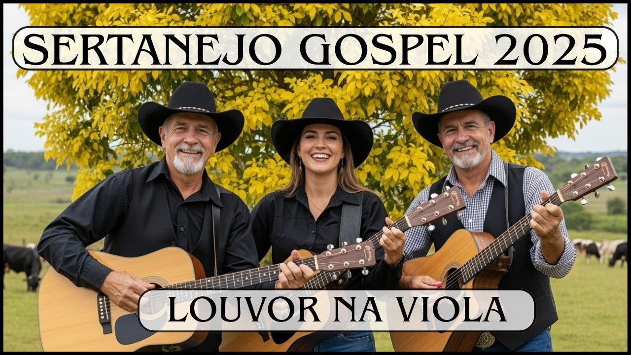 🎶 Louvor na Viola Caipira Gospel 2025 ✨ 26 Minutos de Fé, Esperança e Paz que Tocam a Alma OFICIAL