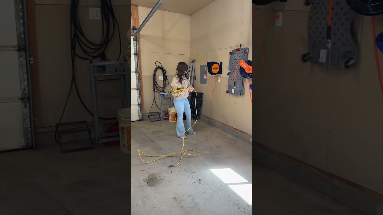 Retractable Extension Cord by Vevor #retractableextensioncord #tools