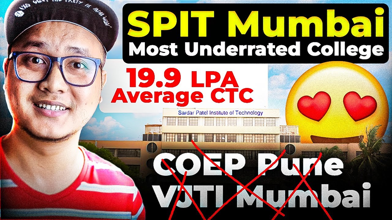 SPIT Mumbai BETTER than COEP & VJTI? 😱 | 19.9 LPA Avg Package Reality (2026)