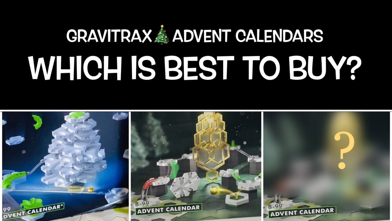 Gravitrax Advent Calendars: which is best to buy? 2021, 2022 or&hellip;? Comparison + buying advice!