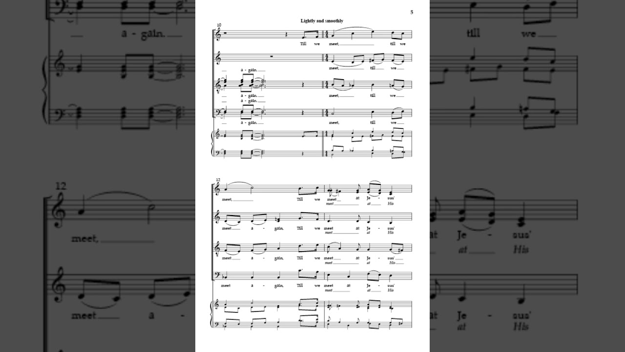 God Be With You (arr. Cedric Dent)