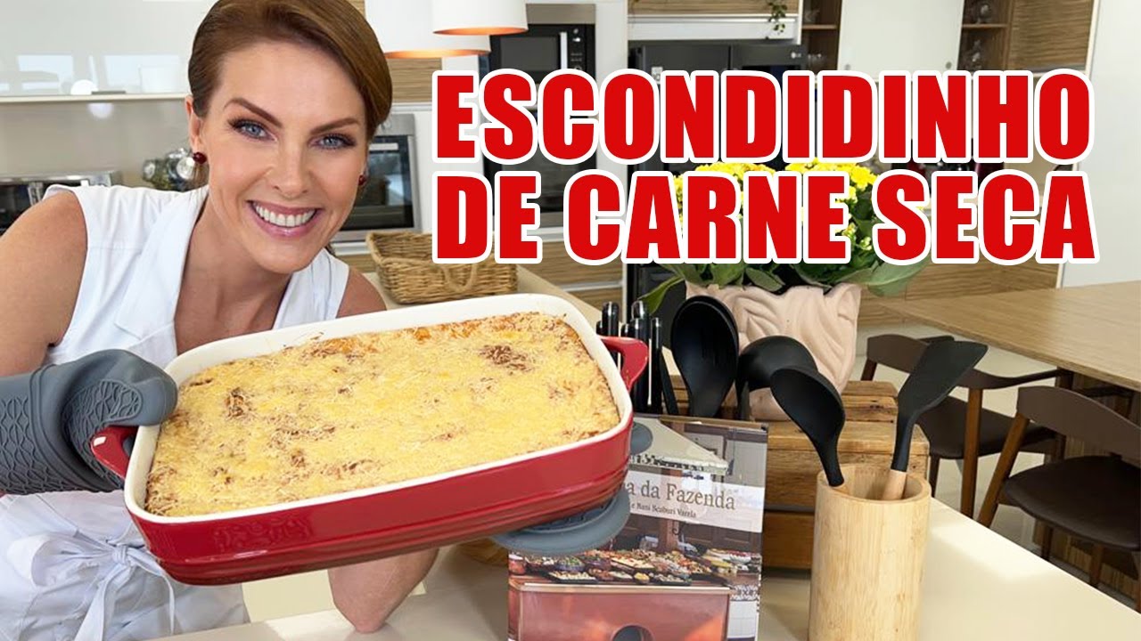 RECEITA DE ESCONDIDINHO DE CARNE SECA | COZINHANDO EM FAMÍLIA