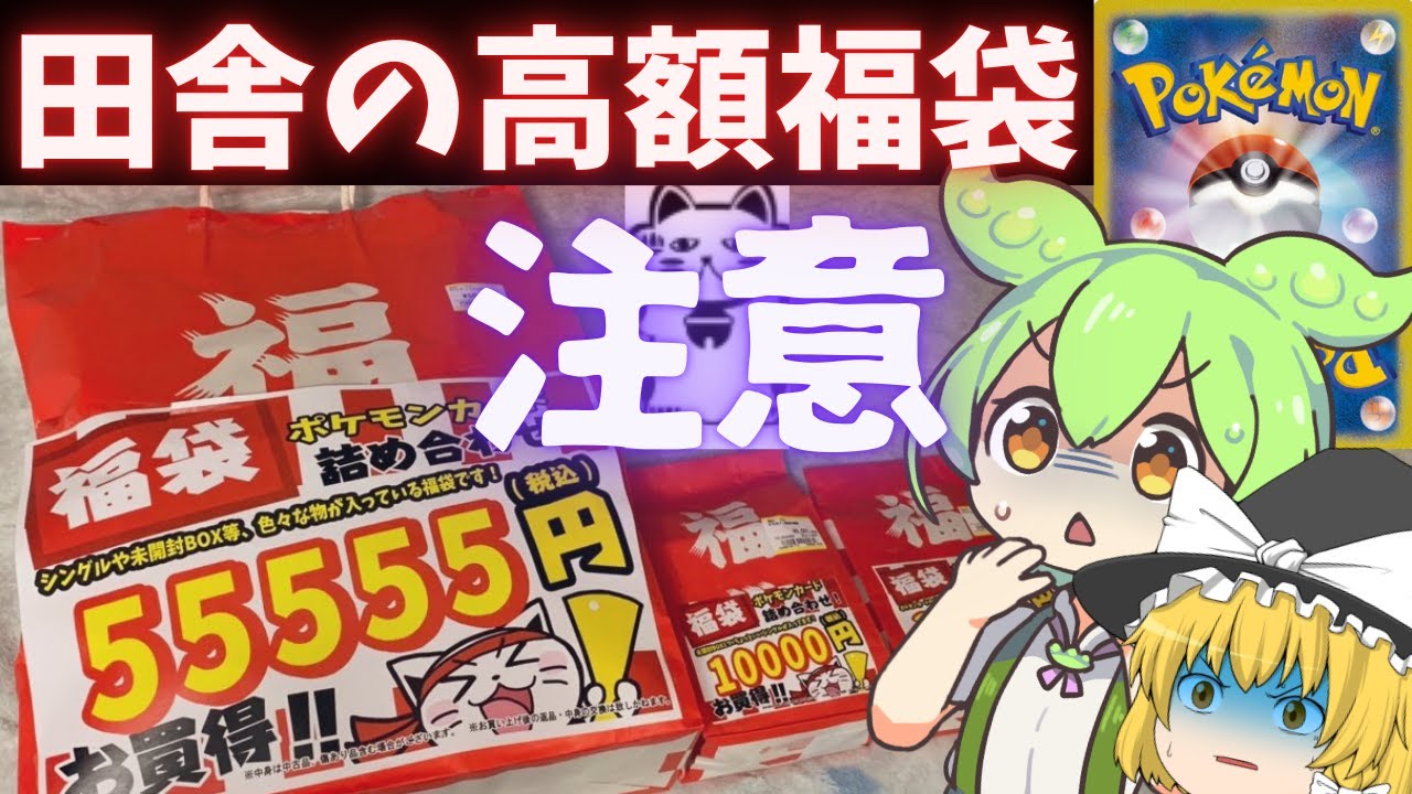 【ポケカ福袋】来年は買わない…元旦に並んで手に入れた高額福袋が弱すぎた