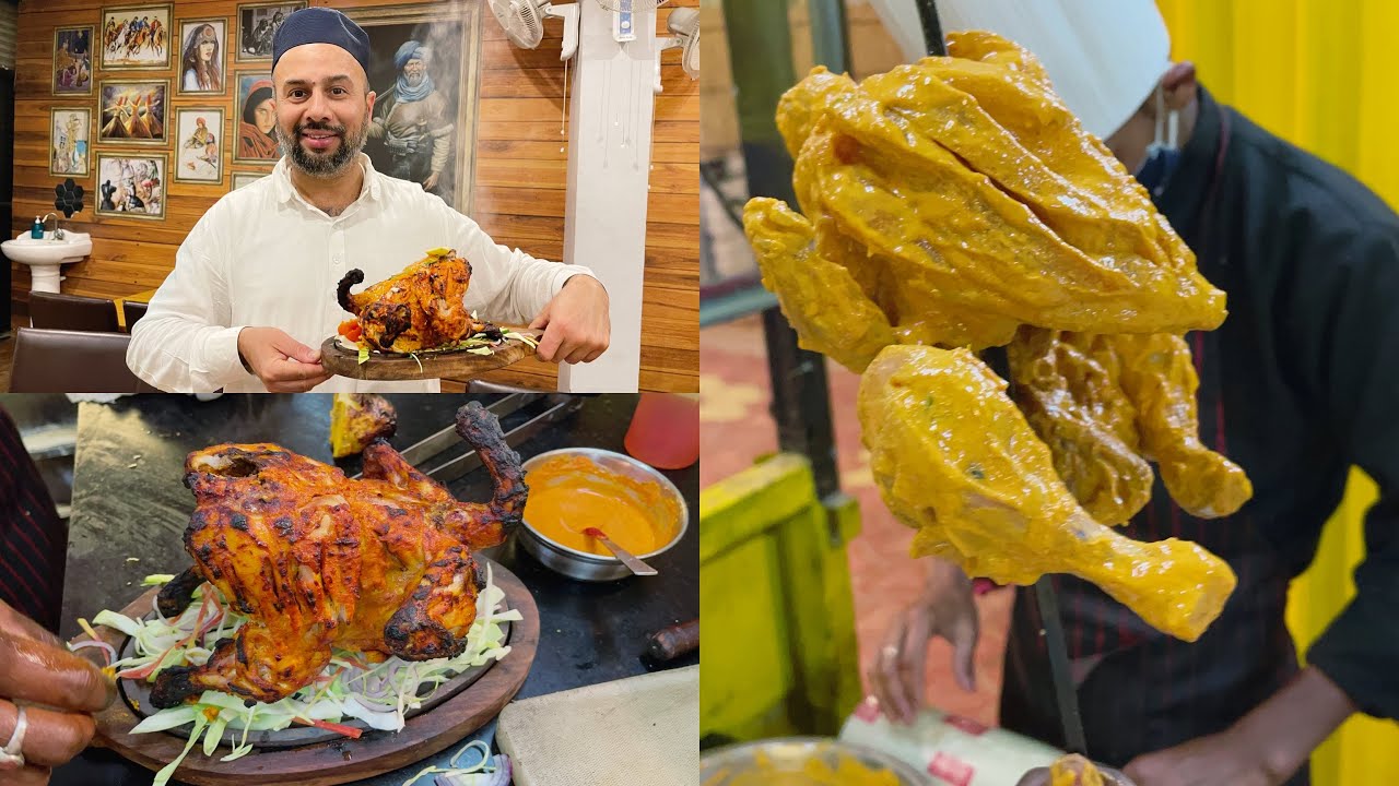 BEST WHOLE CHICKEN CHICKEN ROAST IN AJMER | THE AFGHAN HOUSE | INDIAN STREET FOOD