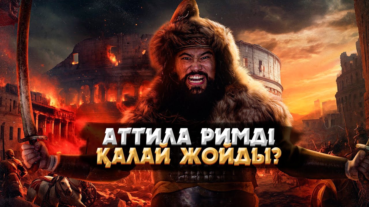 РИМНІҢ ҚҰЛДЫРАУЫНА КӨШПЕНДІЛЕРДІҢ ҚАНДАЙ ҚАТЫСЫ БАР? | АТТИЛА РИМДІ ҚАЛАЙ ЖОЙДЫ?