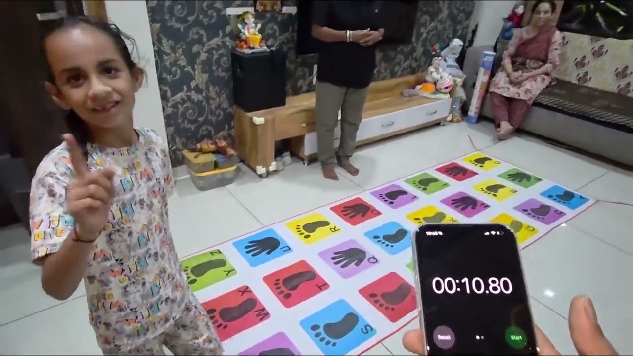 Aaj Fuya Ne Di Surprise Gift 🎁 | Hopscotch Play Mat Challenge 🔥