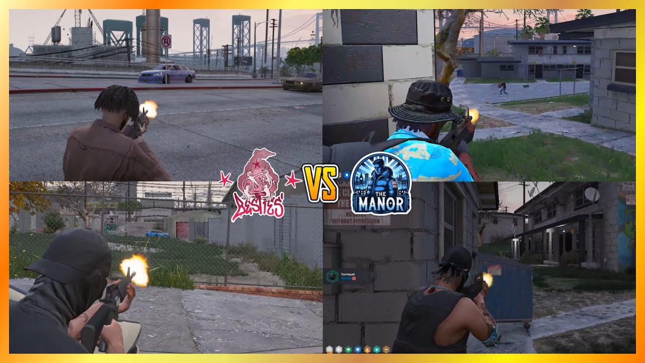 Besties Ambush Manor At The Barrio (Multi POVs) | NoPixel 4.0 GTA RP