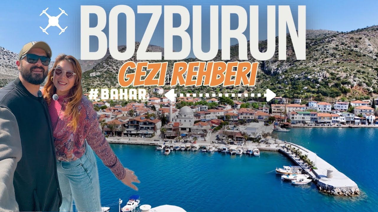 SADECE ÇOK PARASI OLANLARIN TATİL YAPABİLECEĞİ ADATEPE ! DRONLU BOZBURUN VLOG | #gezirehberi