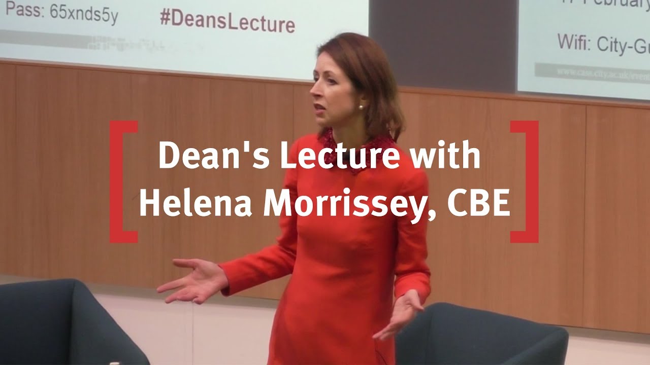 Cass Dean's Lecture with Helena Morrissey, CBE, CEO of Newton Investment Management