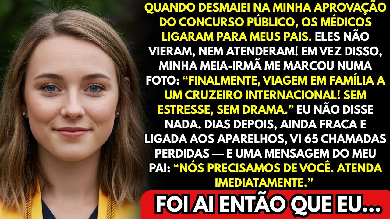 Quando Desmaiei Na Minha Aprovação, Os Médicos Ligaram Para Meus Pais — Mas Só Meu Avô Apareceu