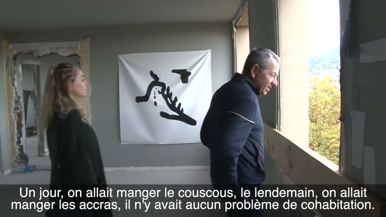 L'émotion des anciens habitants de la muraille de Chine