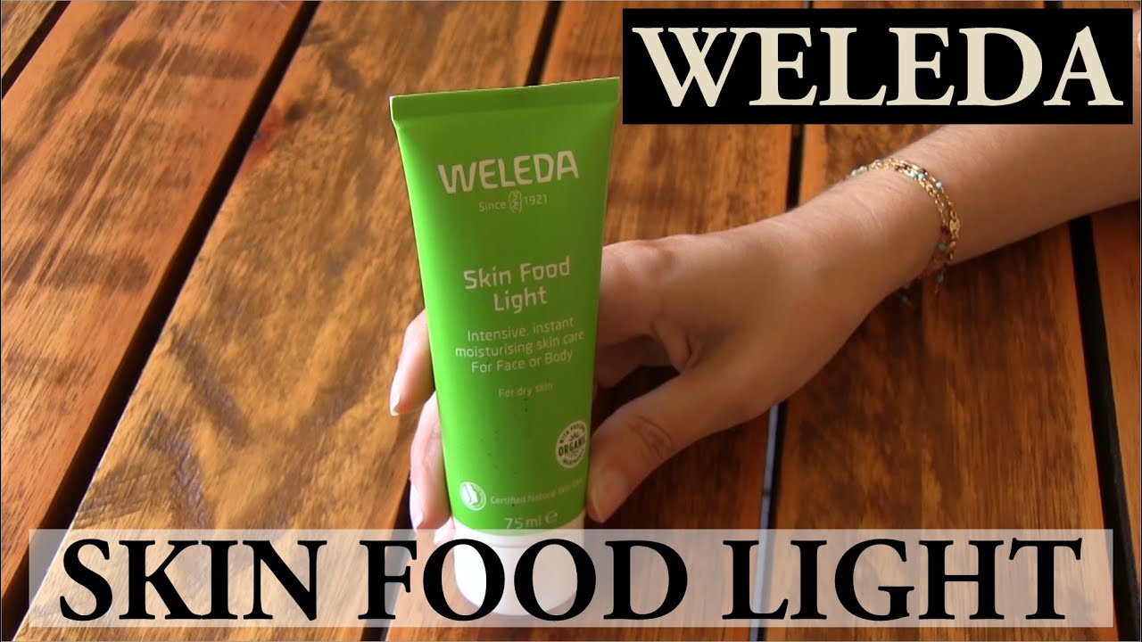 Resenha: Skin Food Light | Weleda