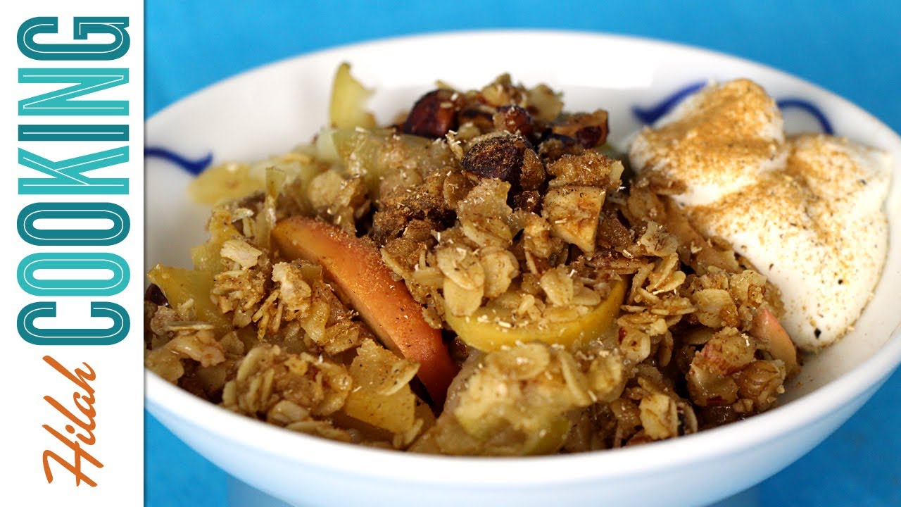 How to make Apple Crisp | Hilah Cooking