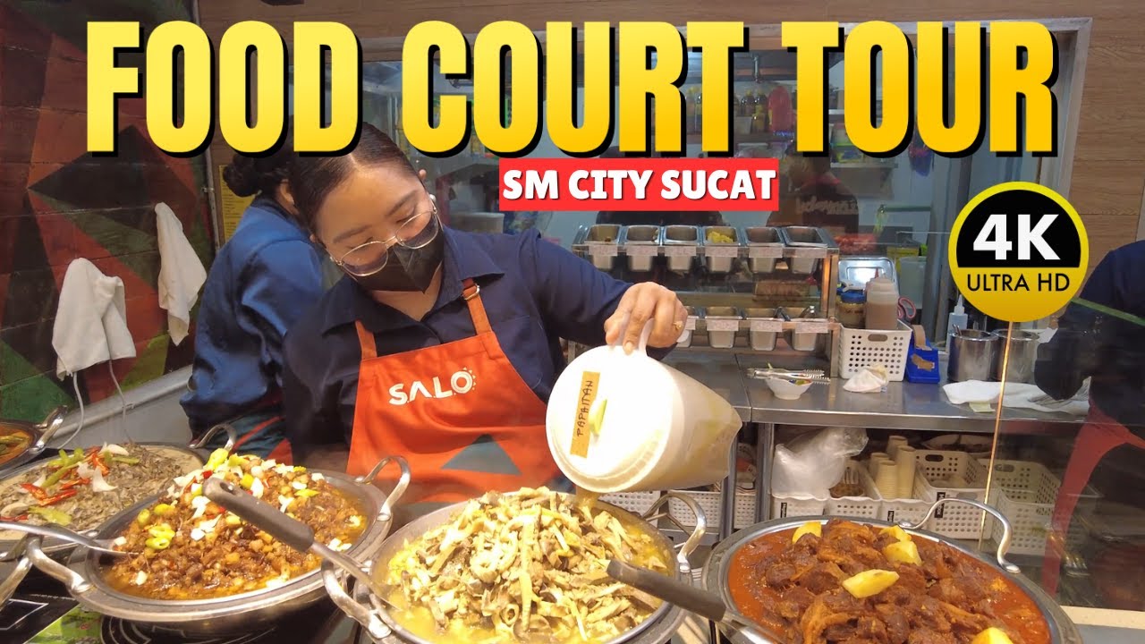 - [4K] Tikim Time sa SM Sucat  Salo Kitchen Lechon Belly + Food Court Tour 2025!