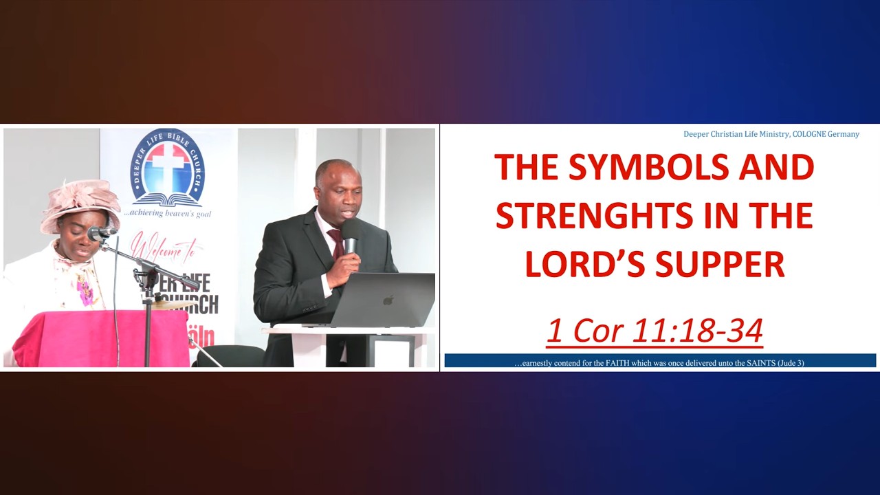 Share in the Lord's Table || Sunday Worship Service SWS220226 || DCLM Cologne