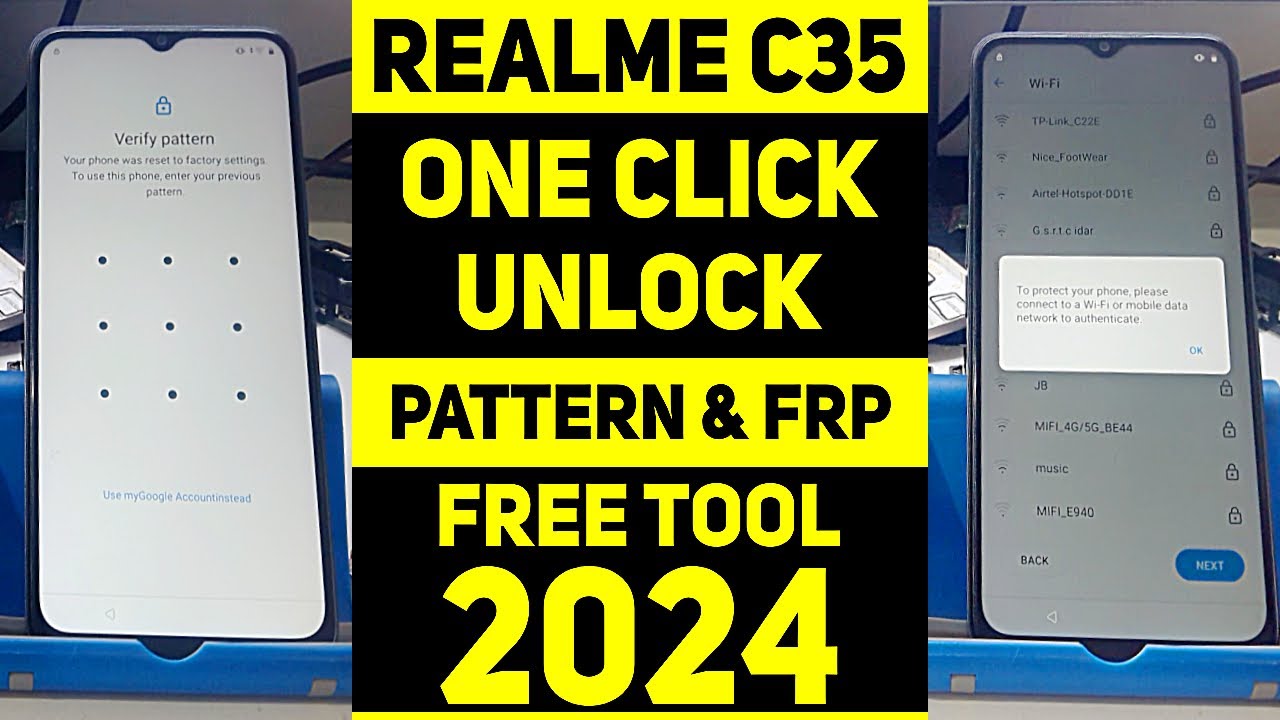 Unlock Your Realme C35 - Pattern & FRP Bypass in MINUTES!
