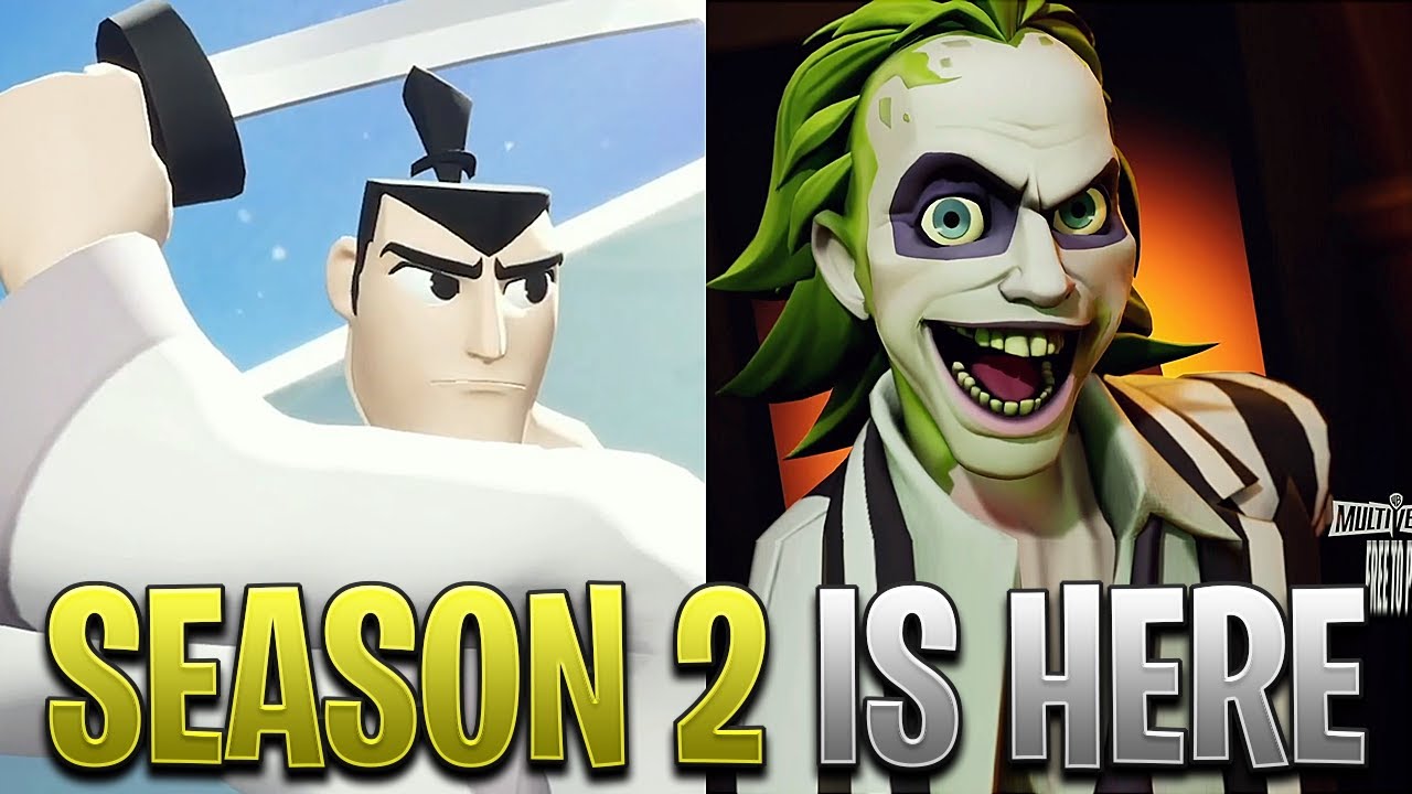 MultiVersus Season 2 Reveal Trailer - Samurai Jack, Beetle Juice, Ranked Mode!