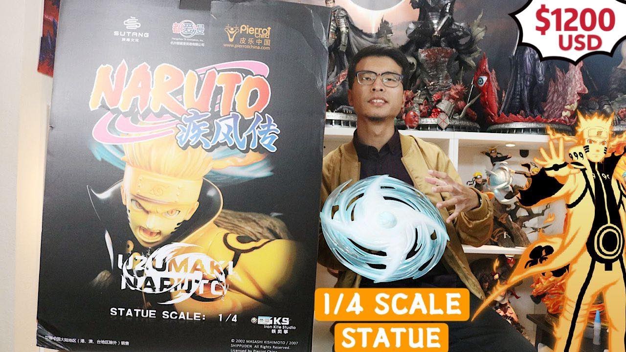 UNBOXING BIGGEST NARUTO STATUE IN MY COLLECTION BY IRON KITE.