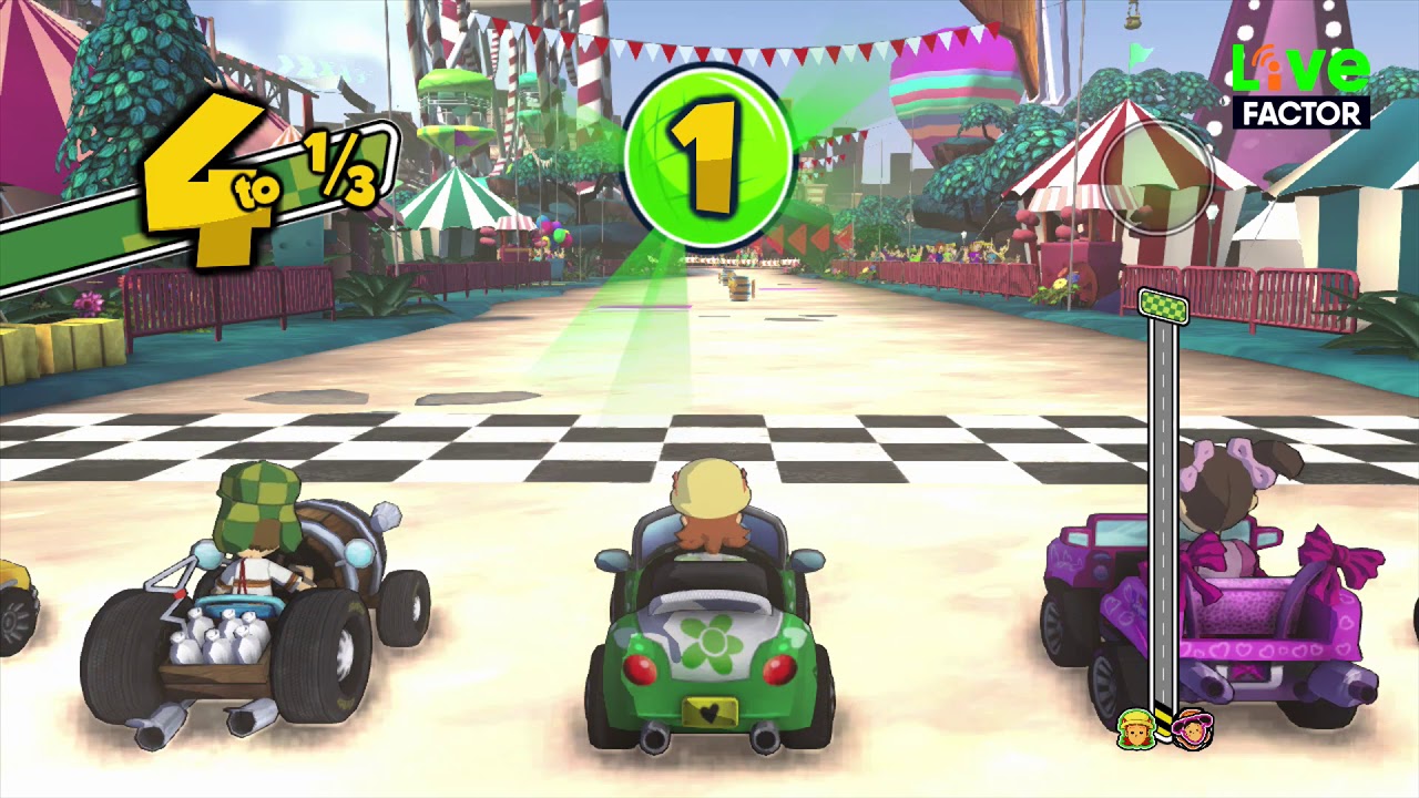 Gameplay - Paty corriendo en la Copa Don Ramón - El Chavo Kart - #Gameplay