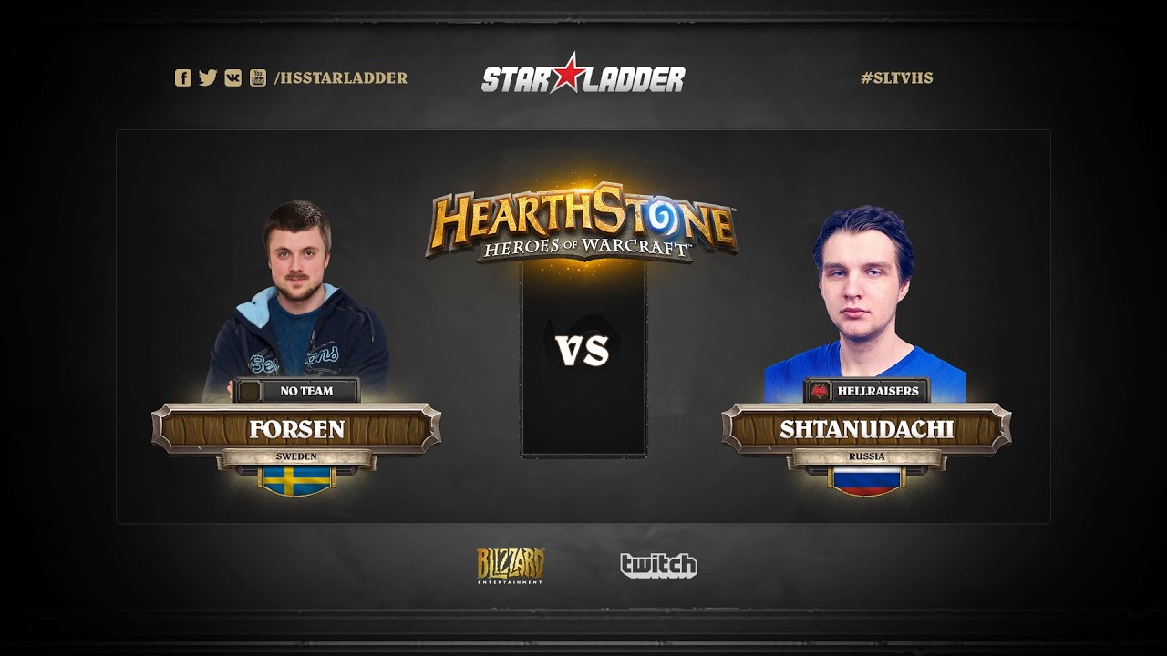 [RU] ShtanUdachi vs Forsen | SLTV StarSeries S1 | Group D