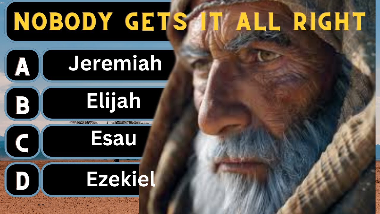 Bible Quiz about the book of Jeremiah. 20 Questions