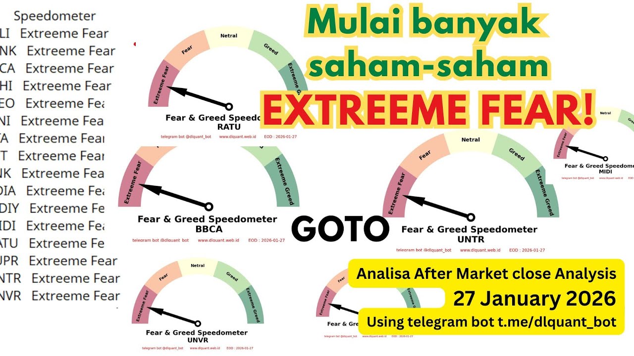 IHSG,GOTO | After market Close Analysis, 27  Januari 2026