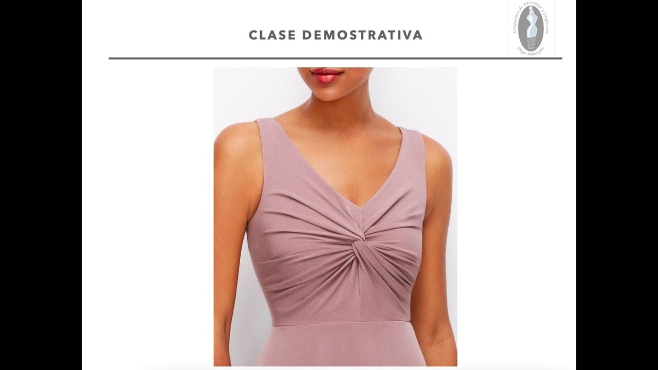 Clase Demostrativa - Vestido Drapeado en Lycra