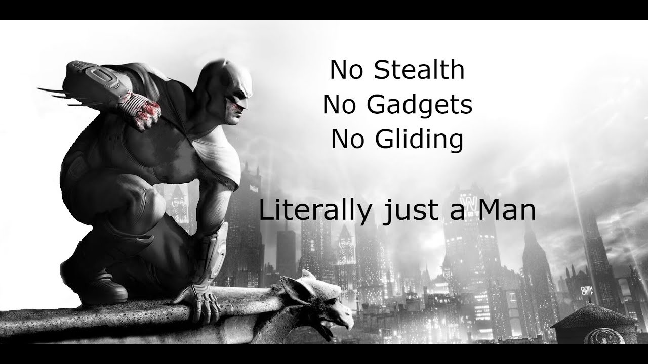 Batman Arkham City but im literally just a man, Part 1