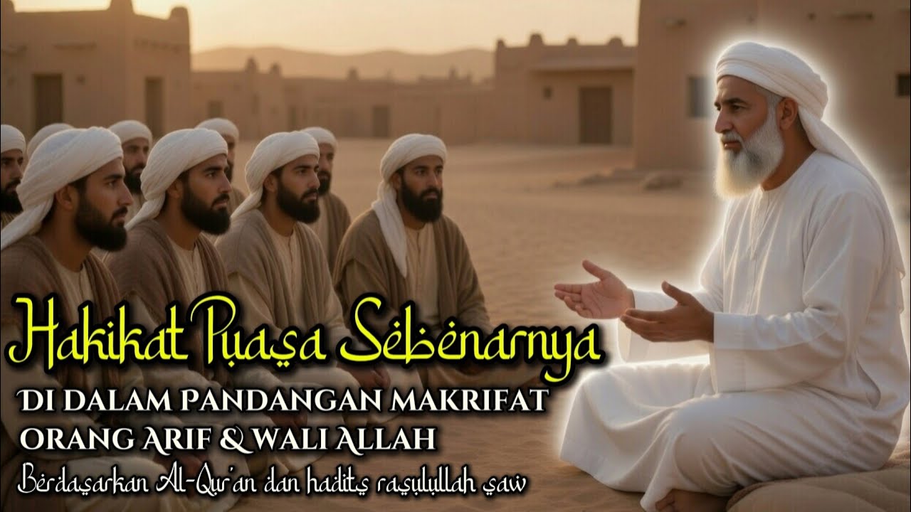 Hakikat Puasa yang Sebenar-Benarnya dalam Pandangan Makrifat orang Arif dan wali allah