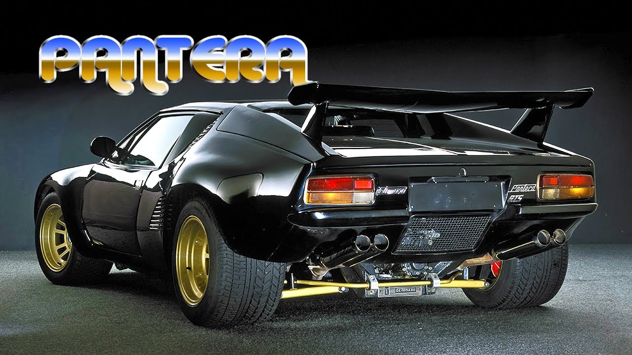 Де Томасо ПАНТЕРА – ИСТОРИЯ Американской Легенды из Италии (De Tomaso Pantera 1970-1993 )