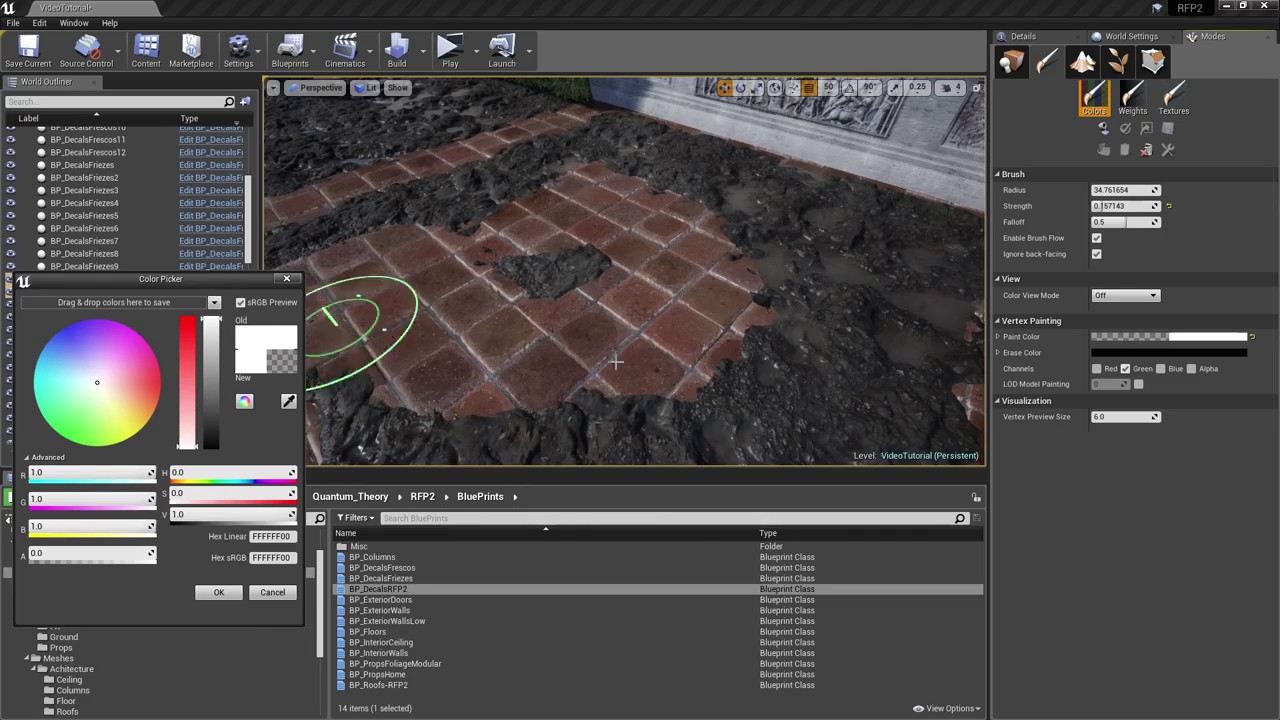 Decals: Rome Fantasy Pack II for Unreal Engine