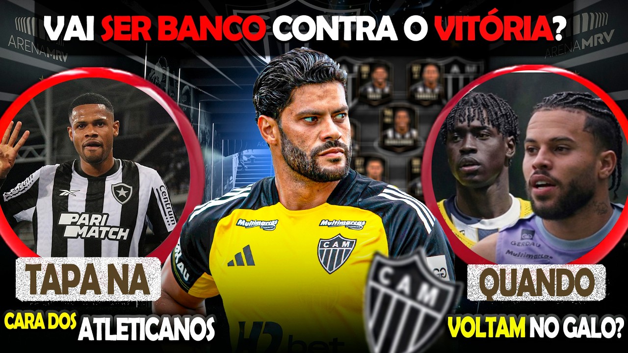 😯 HULK SERÁ BANCO NO ATLÉTICO? 🚨 QUANDO VOLTAM NO GALO? 😤 TAPA NA CARA DOS ATLETICANOS | #galo