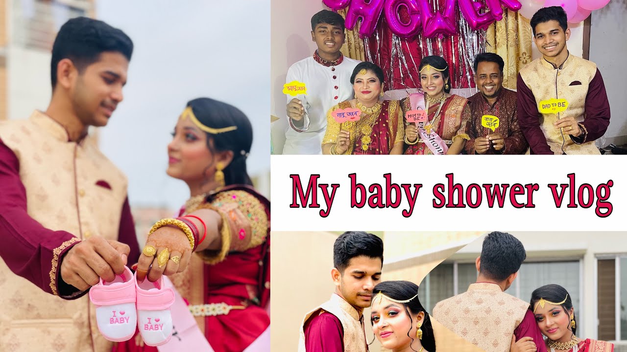 My Baby Shower Vlog | সাধ অনুষ্ঠান | 1st Baby | Date 28/04/2023 | Baby Shower Program