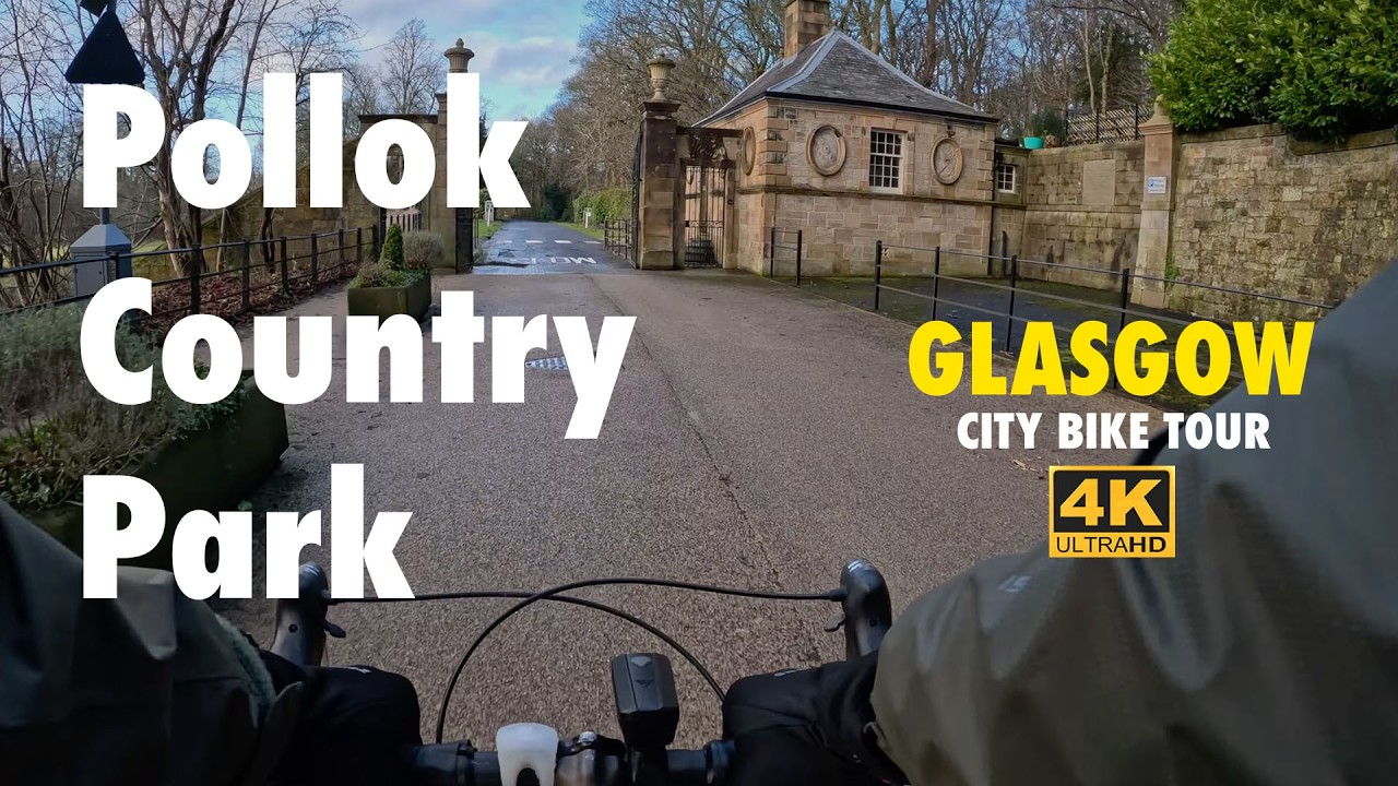 Cycling Through Glasgow: Exploring the Beauty of Pollok Country Park 🚲🏴󠁧󠁢󠁳󠁣󠁴󠁿