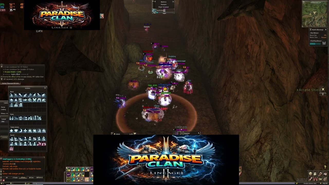 lineage2 PvP !!!AMERIKA!!! clan paradise
